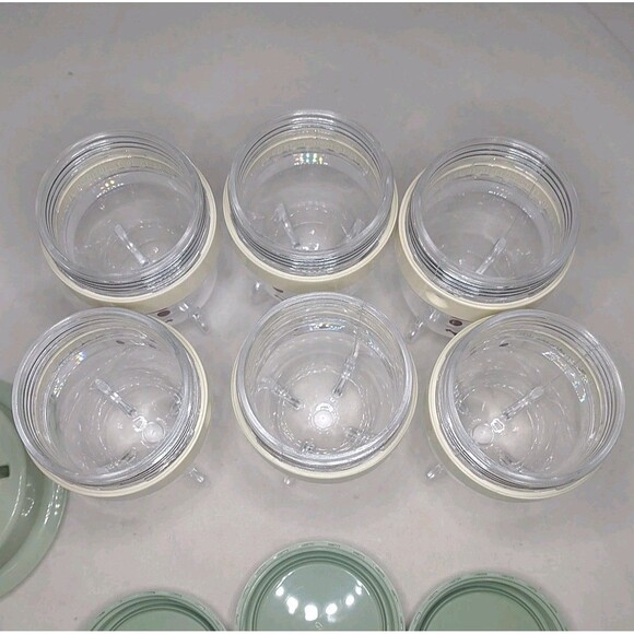 Magic Bullet Baby Bullet Blender 6 Storage Containers  Lids With Tray  Baby Food - Picture 11 of 14